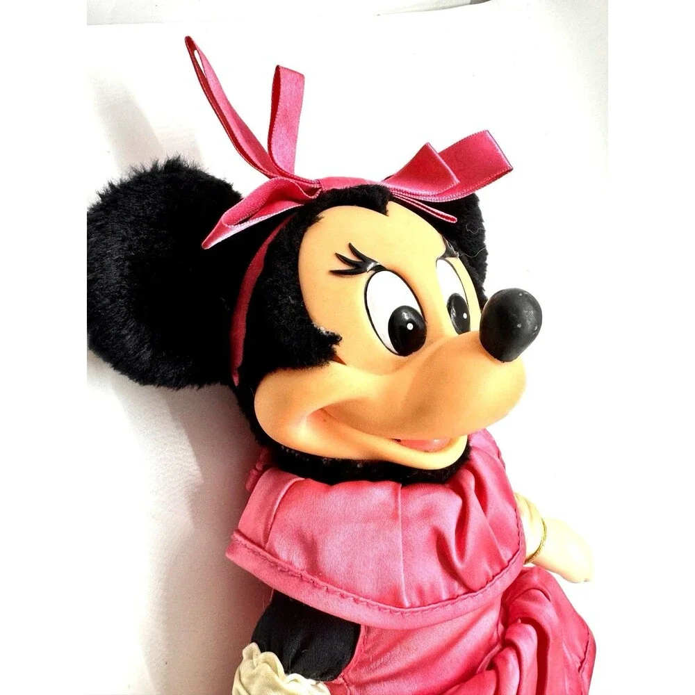 Vintage 1982 Applause Minnie Mouse Plush Doll 10